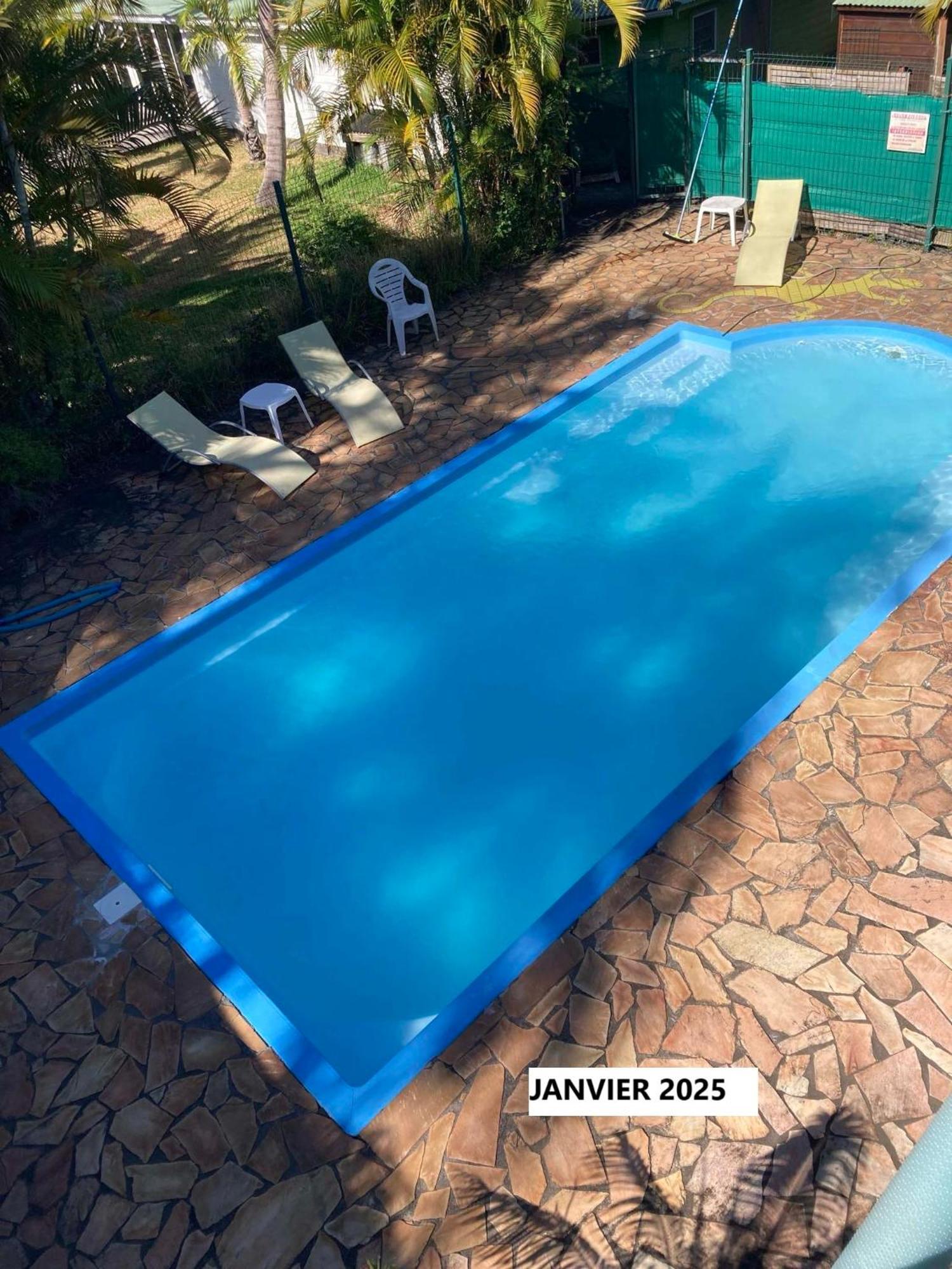 Les Bungalows Les Vanilliers, Sud Sauvage Avec Piscine سانت-جوزيف المظهر الخارجي الصورة