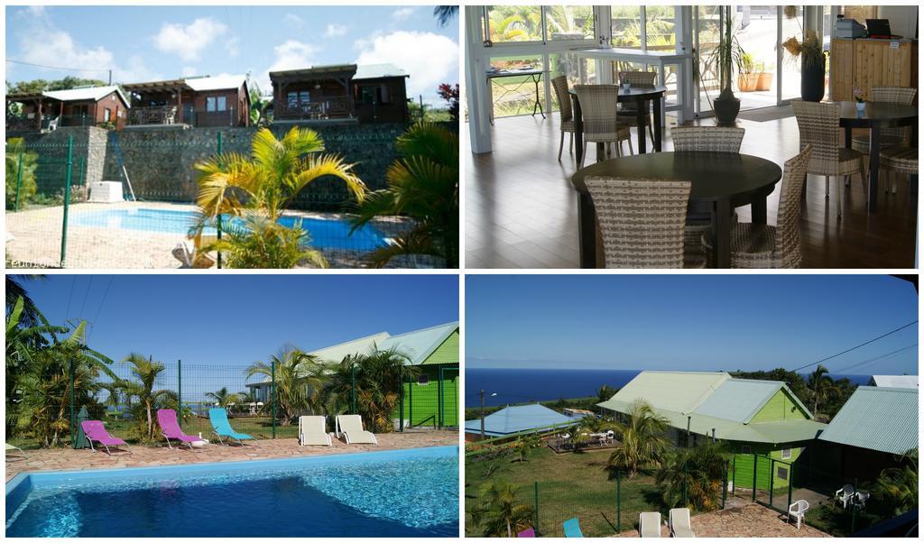 Les Bungalows Les Vanilliers, Sud Sauvage Avec Piscine سانت-جوزيف المظهر الخارجي الصورة